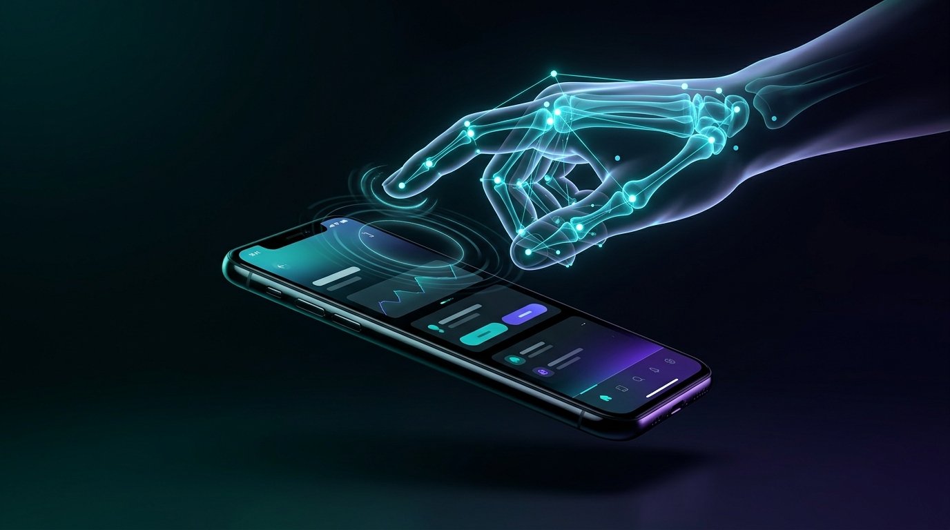 Touchless Control 3D Hand Gesture Tracking on Android Phone